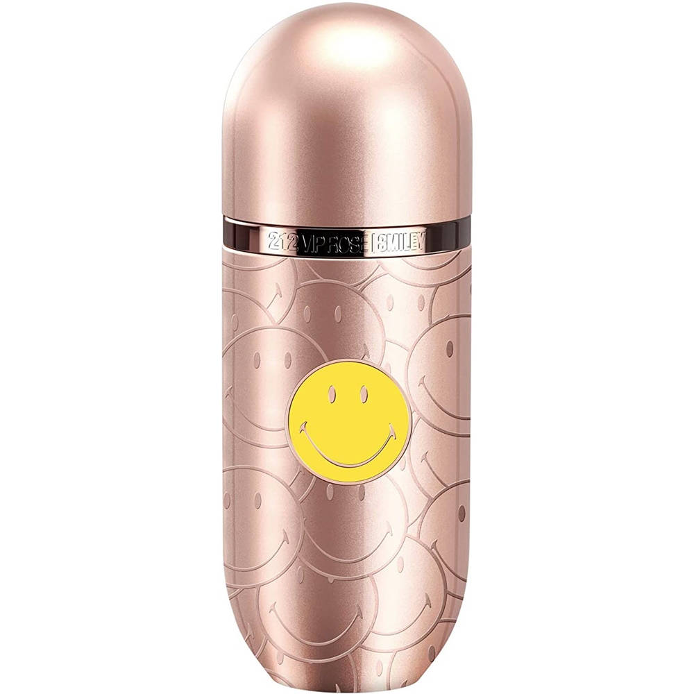 Carolina Herrera 212 Vip Rosè Smiley EDP tester donna 80ml